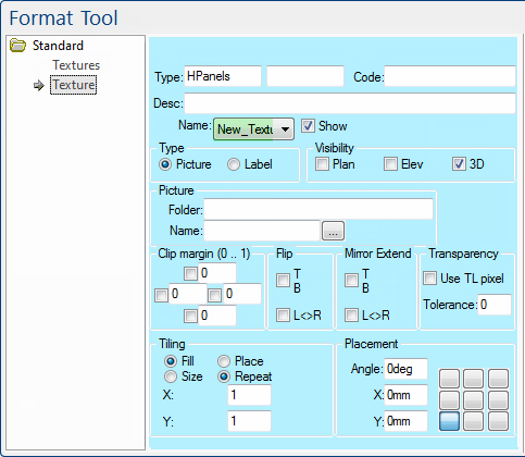 Format Texture